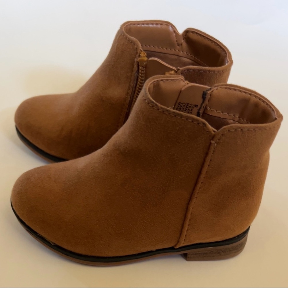 (Size:6) Kids Tan Ankle Boots